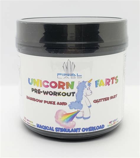 Unicorn farts pre workout - Pre Workout Perfection. Pre workouts can help maximize your workouts by helping you push beyond your usual threshold. Standard pre workout ingredients include caffeine, …